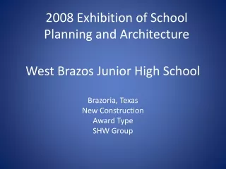 West Brazos Junior High School