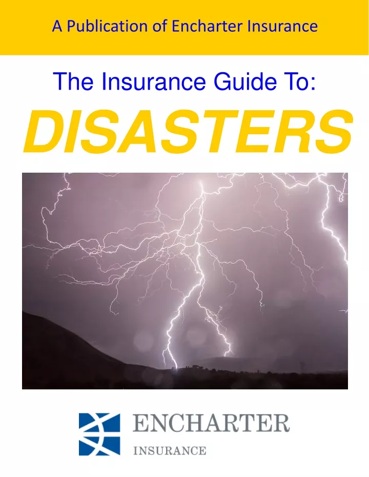 a publication of encharter insurance