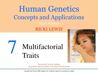 Genes, Environment and Traits