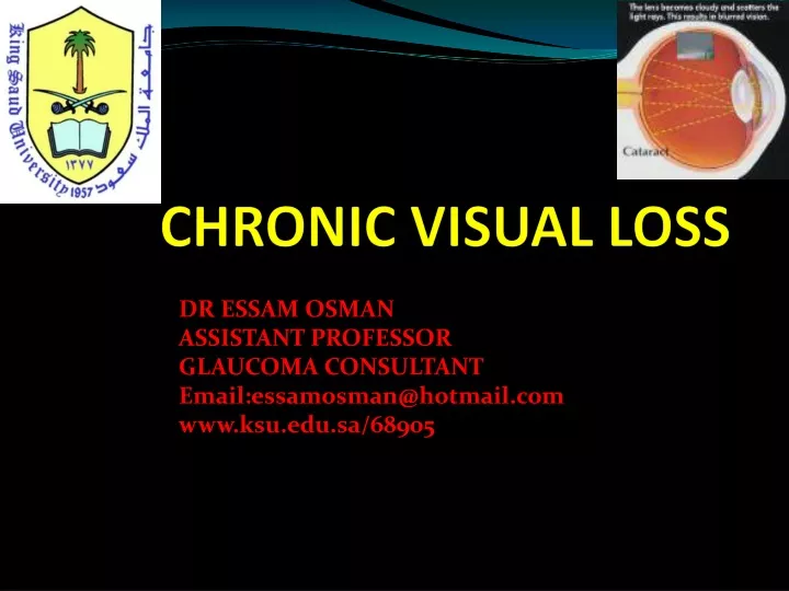 chronic visual loss