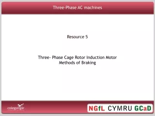 Three-Phase AC machines