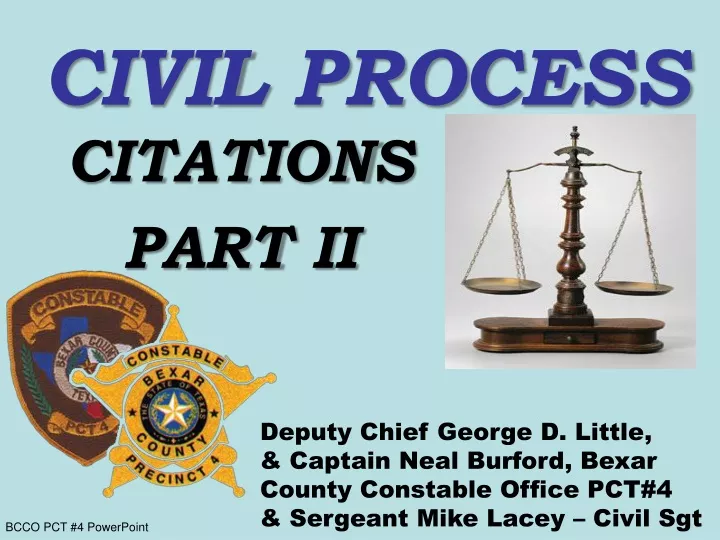 civil process