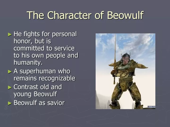 the character of beowulf