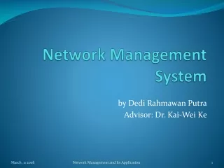 Network Management  System