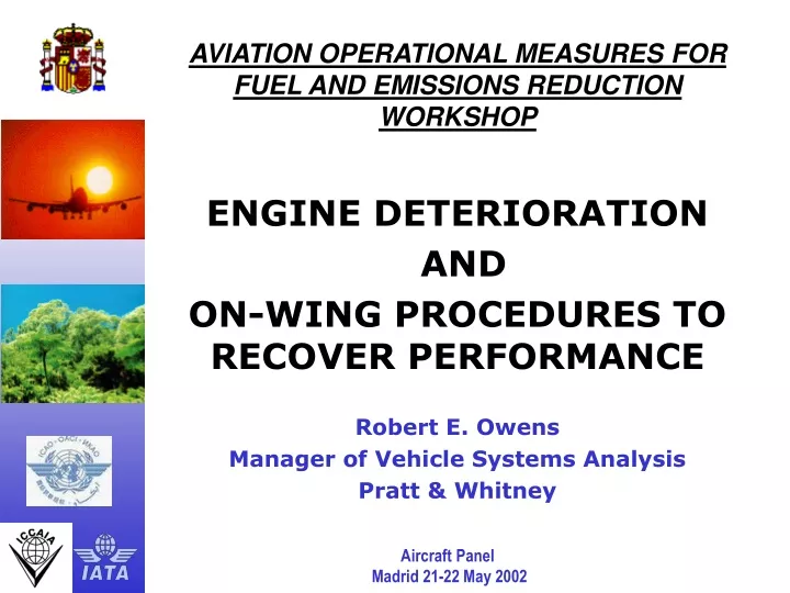 aviation operational measures for fuel