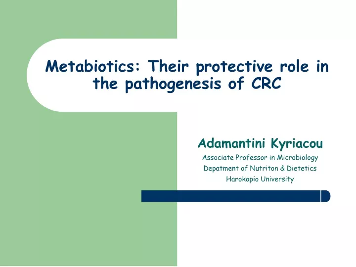 metabiotics their protective role