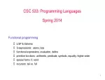 Functional Programming in LISP & Scheme: A Comprehensive Guide - slide 1