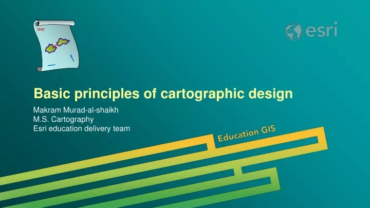basic principles of cartographic design