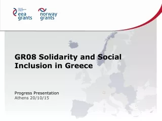 GR08 Solidarity and Social Inclusion in Greece