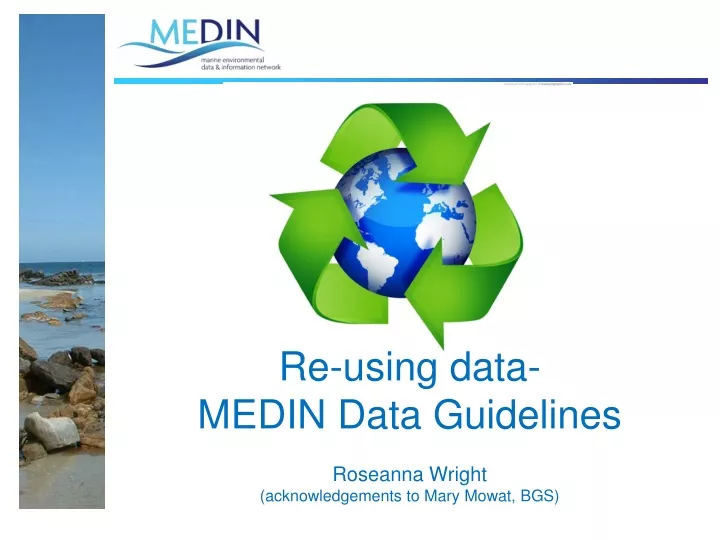 re using data medin data guidelines roseanna