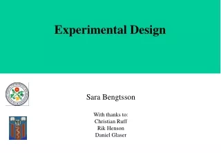 Experimental Design