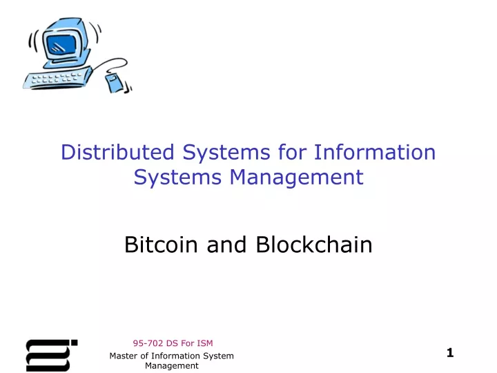 distributed systems for information systems management