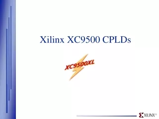 Xilinx XC9500 CPLDs