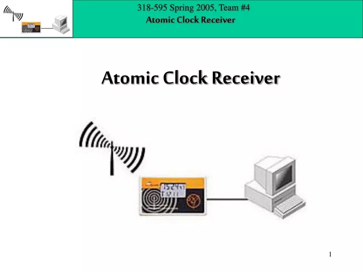 atomic clock receiver