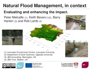 Natural Flood Management, in context