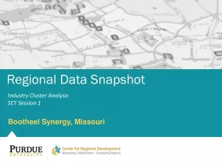 Regional Data Snapshot