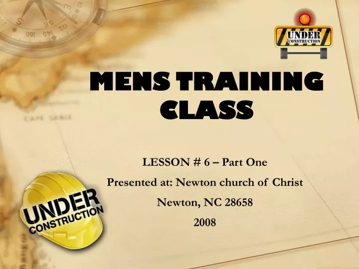 mens training class