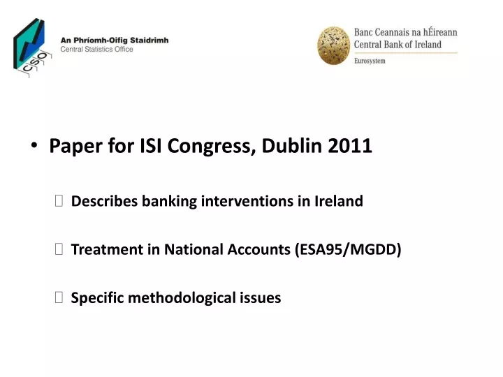 paper for isi congress dublin 2011 describes