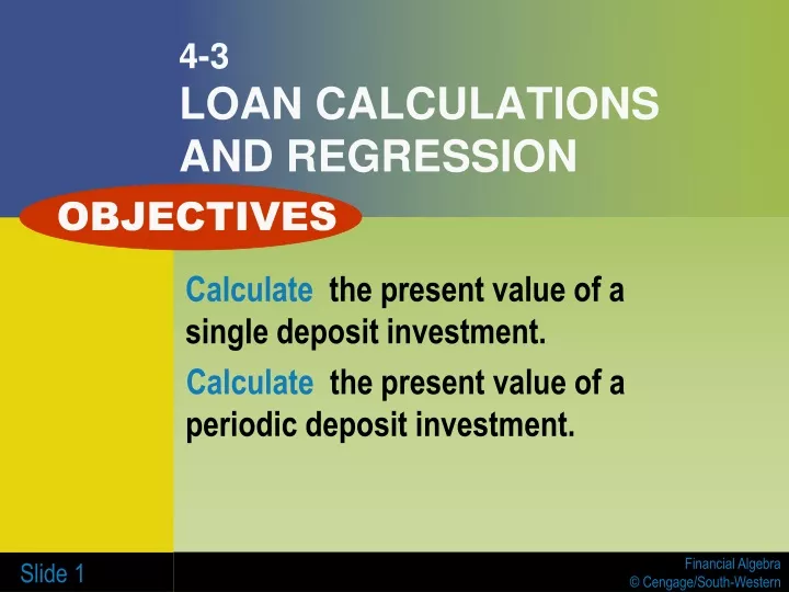 4 3 loan calculations and regression