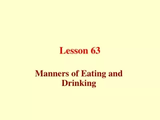 Lesson 63