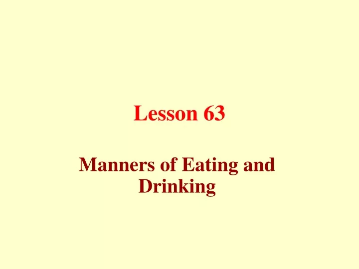 lesson 63