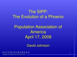 The SIPP Evolution