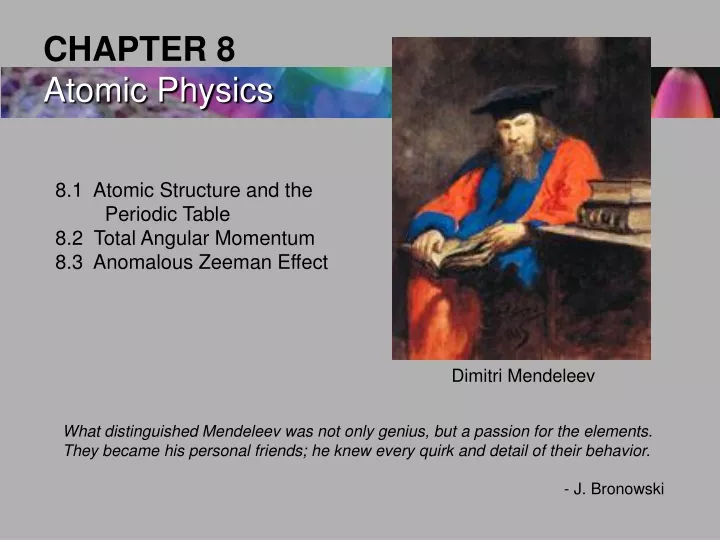 chapter 8 atomic physics