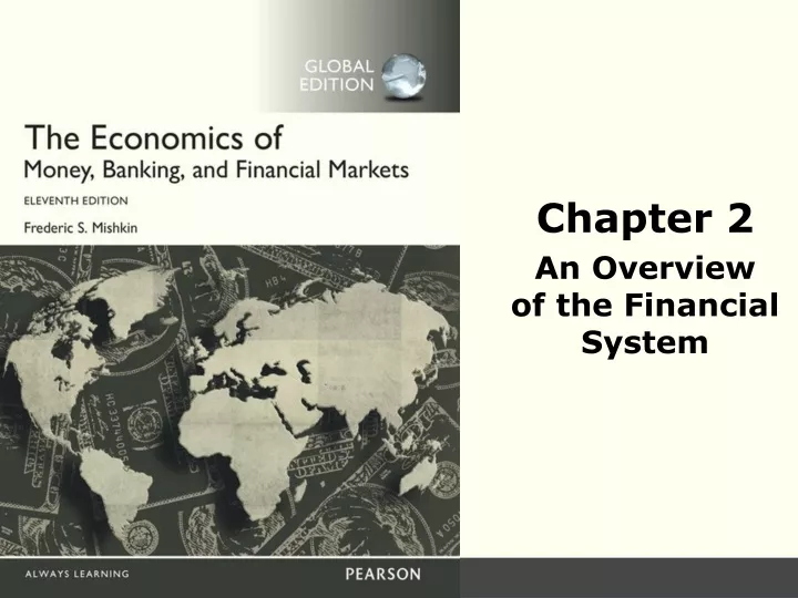 chapter 2 an overview of the financial system