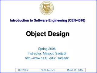 Introduction to Software Engineering (CEN-4010)