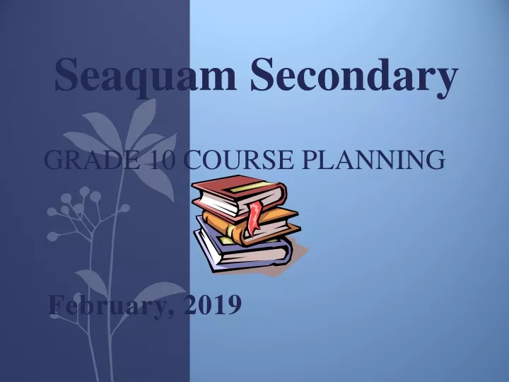 grade 10 course planning