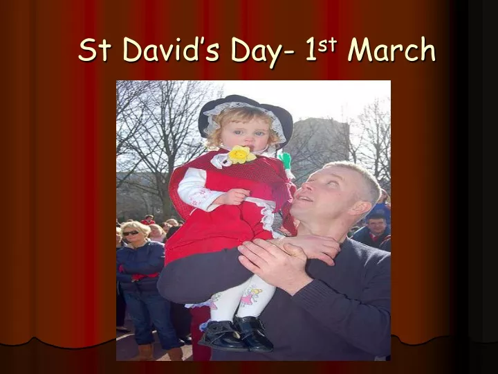 st david s day 1 st march