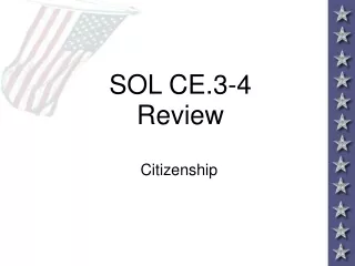 SOL CE.3-4 Review
