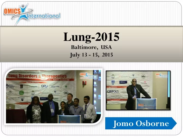 lung 2015 b altimore usa july 13 15 2015