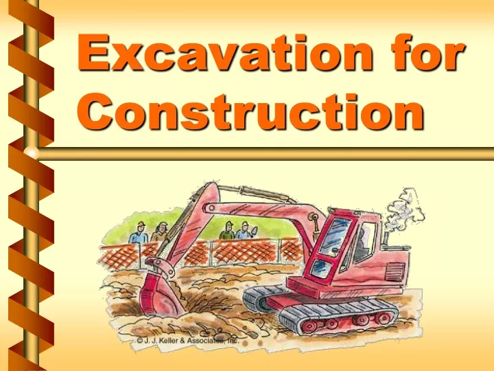 excavation for construction
