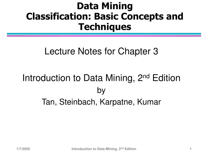 data mining classification basic concepts and techniques