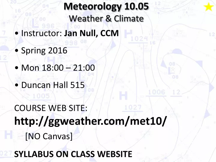 meteorology 10 05 weather climate