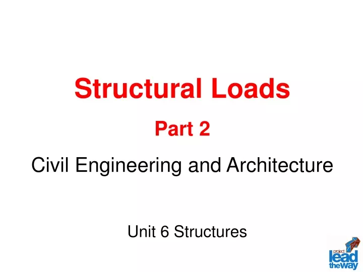structural loads part 2 civil engineering