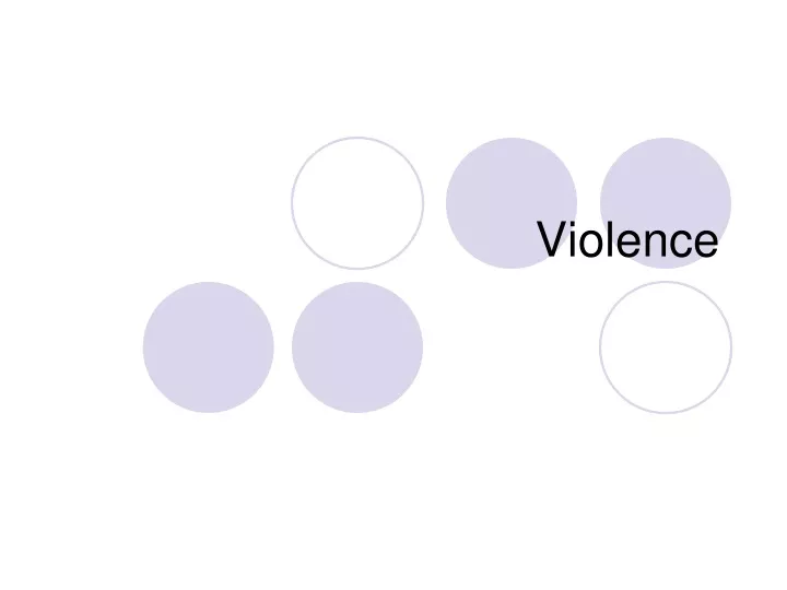 violence