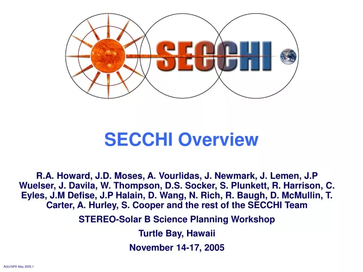 secchi overview