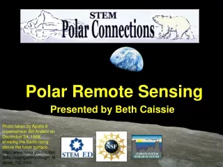 Polar Remote Sensing