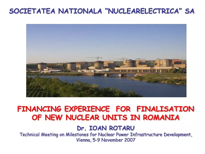 societatea nationala nuclearelectrica sa