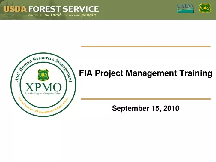 fia project management training