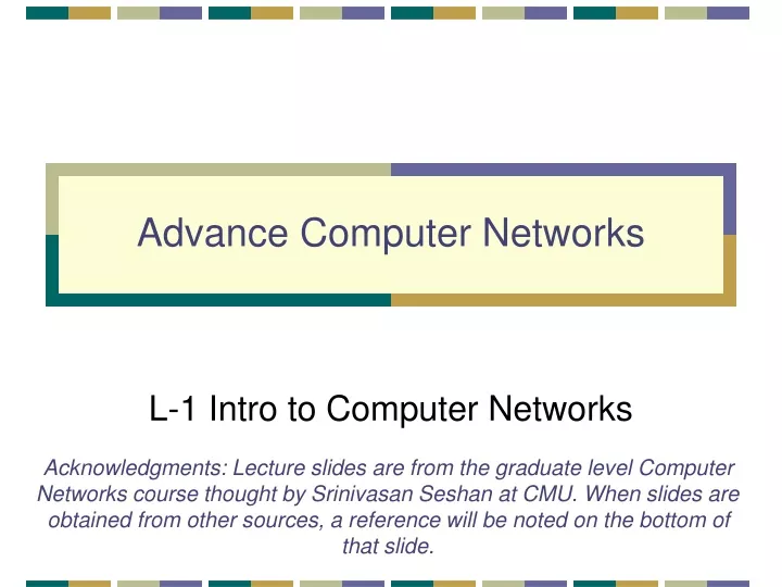 advance computer networks