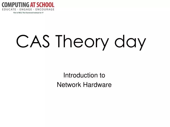 cas theory day