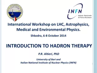 INTRODUCTION TO HADRON THERAPY