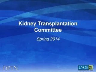 Kidney Transplantation Committee