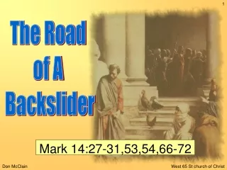 Mark 14:27-31,53,54,66-72