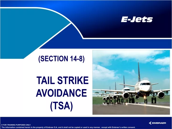 section 14 8 tail strike avoidance tsa