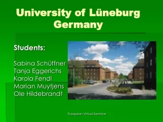 University of Lüneburg Germany