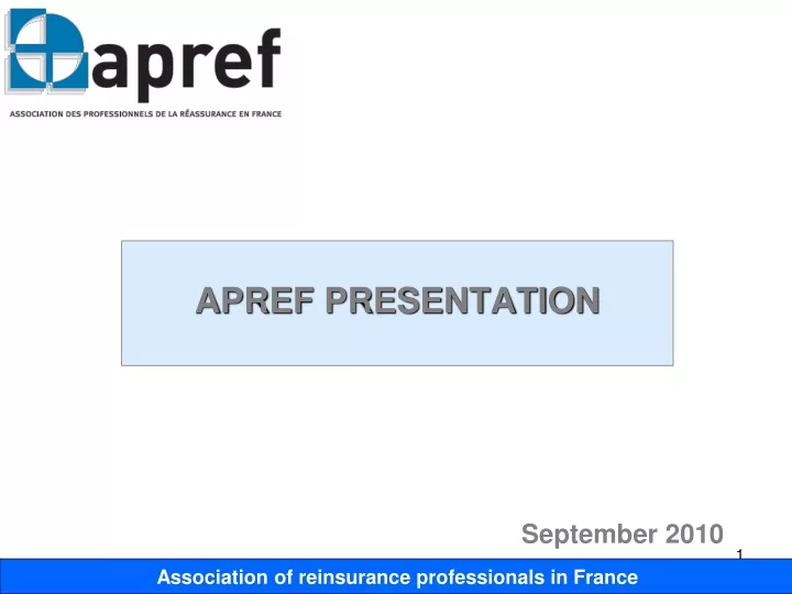 apref presentation